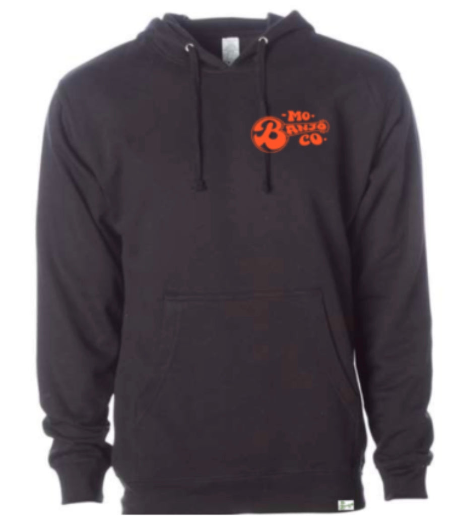 Orange and Bluegrass hoodie